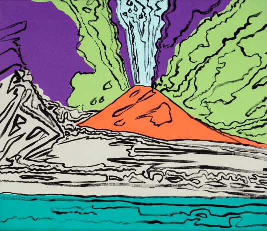 Warhol in Italia: il grand tour tra Napoli e Milano rivela l’artista oltre la star Pop Andy Warhol, Vesuvius