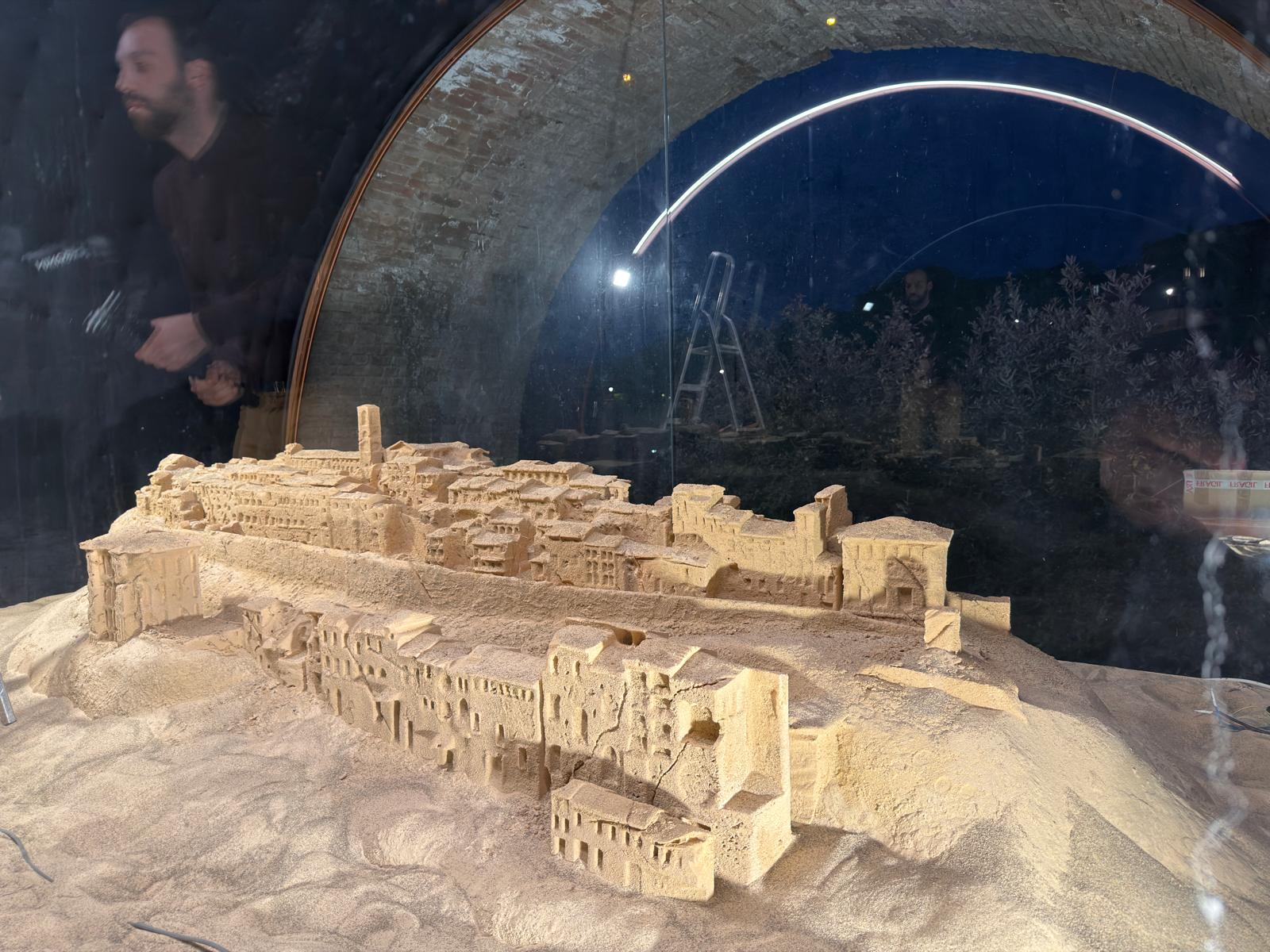 Leandro Erlich opera di sabbia 