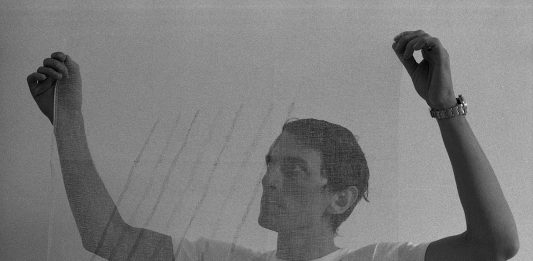 Novant’anni di Giorgio Griffa: la pittura è la traccia immediata di un lungo processo