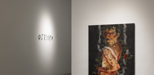 Il corpo insiste: Roberto de Pinto porta la sua pittura ostinata da Galleria Minini a Milano