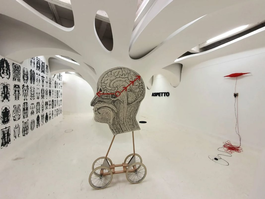 Marco Bernardi, Egonoclastia, veduta della mostra, Ex Elettrofonica, Roma