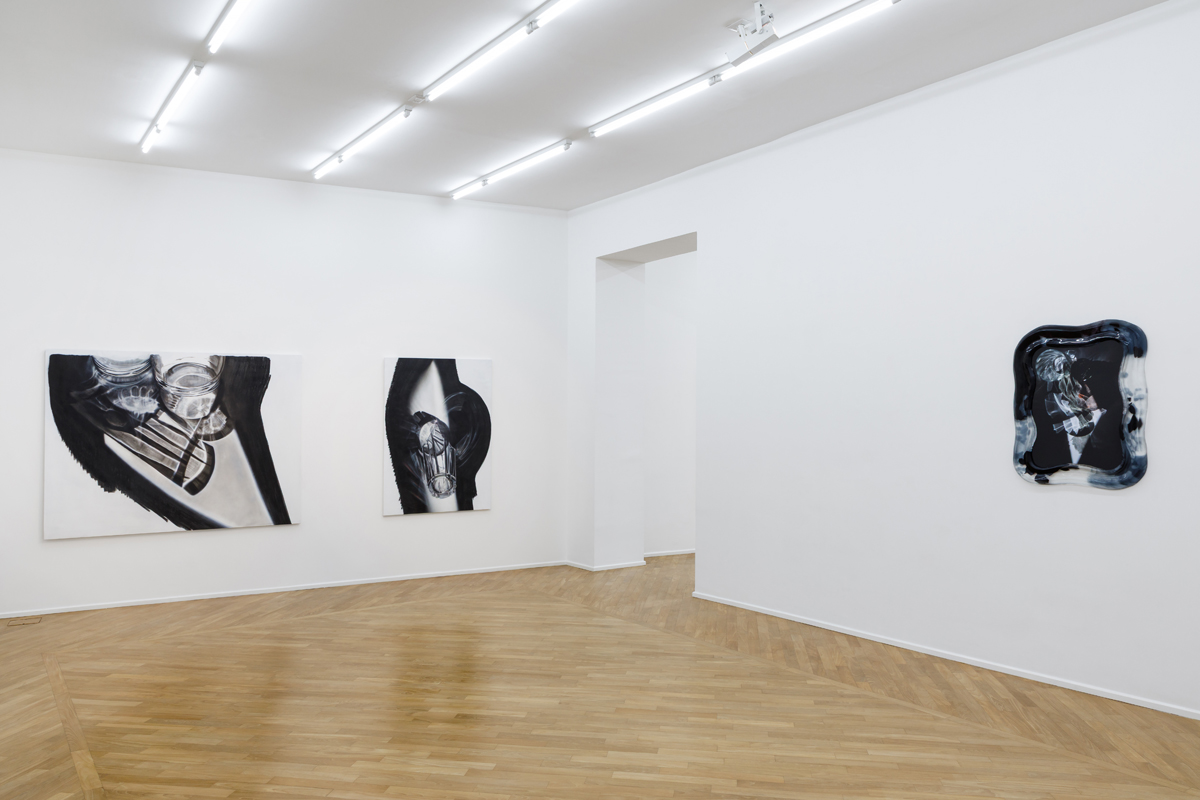 Diego Perrone, There’s a certain Slant of light, veduta della mostra, Galleria Umberto Di Marino, Napoli