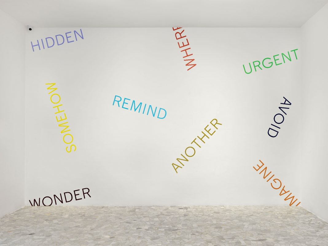 untitled robert barry Robert Barry, Untitled, 2026, Galleria Alfonso Artiaco, Napoli