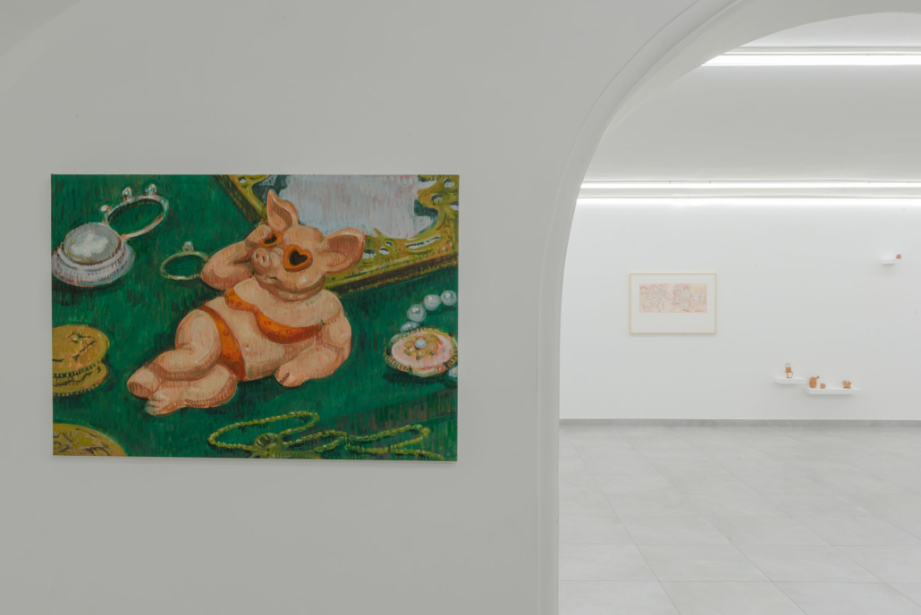 A Gentle Collapse, veduta della mostra, Andrea Nuovo Home Gallery, Napoli, 2026