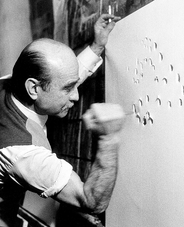 Fontana buchi Mulas
