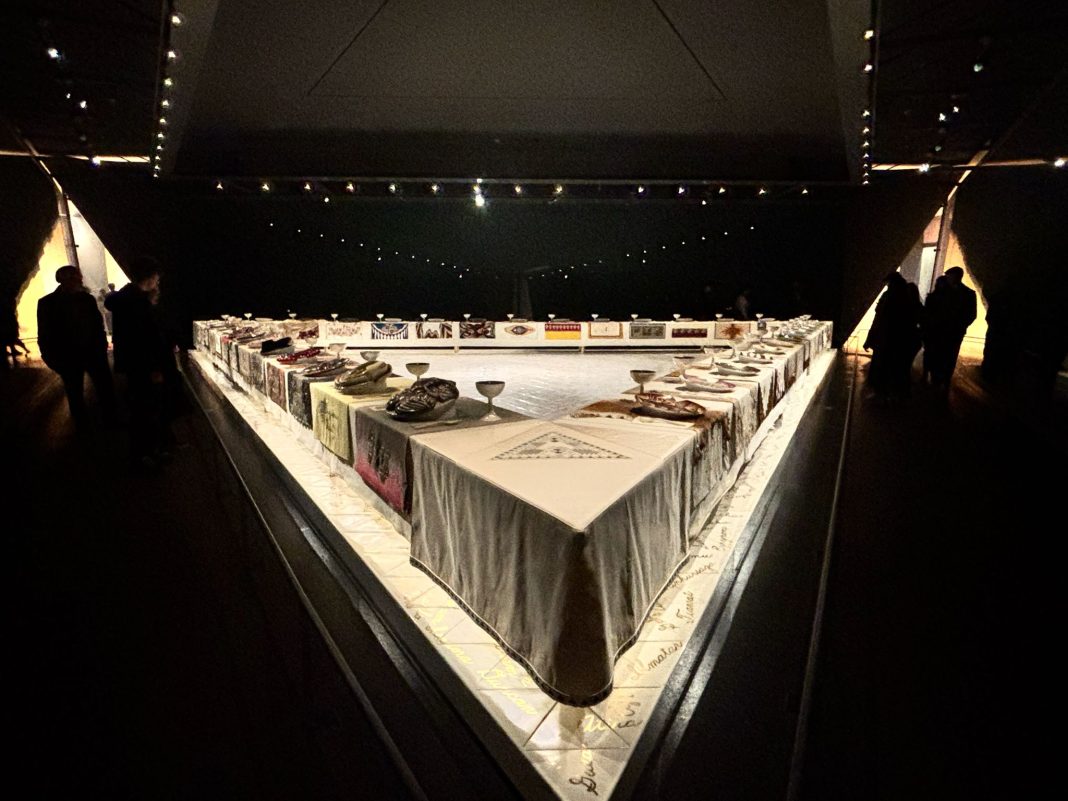 THE DINNER PARTY - JUDY CHICAGO