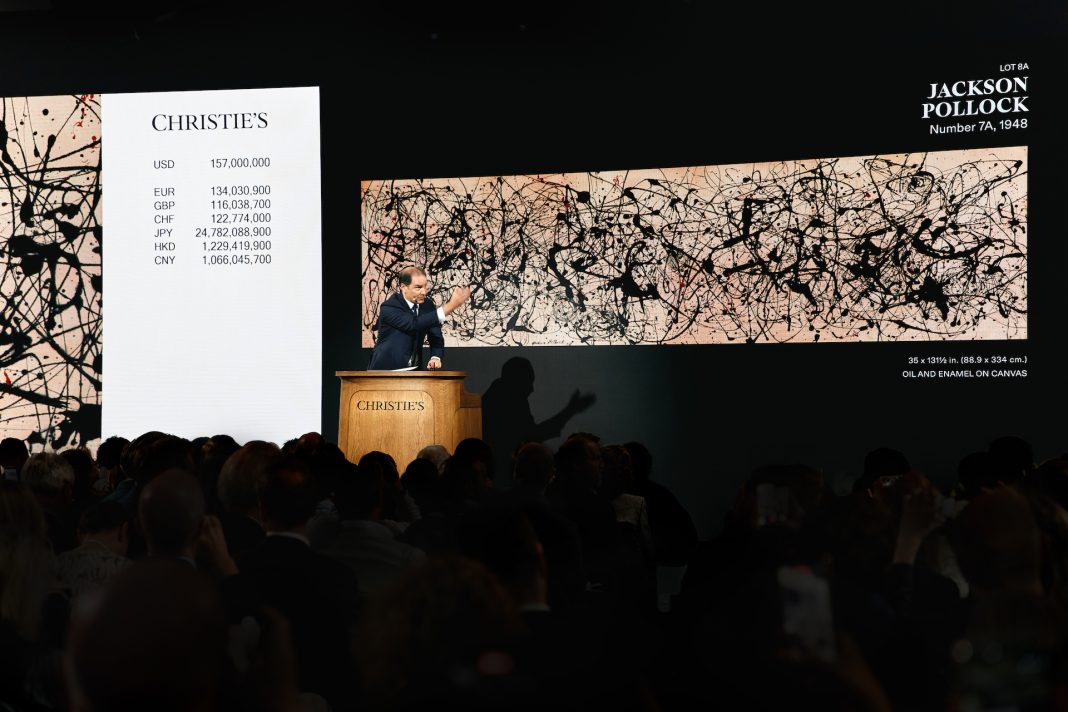 christie's record pollock record