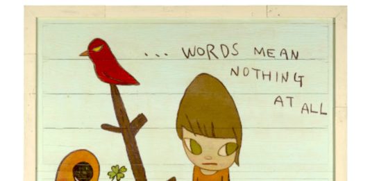 Words Mean Nothing at All: Yoshitomo Nara è in asta con una stima fino a $ 6 milioni