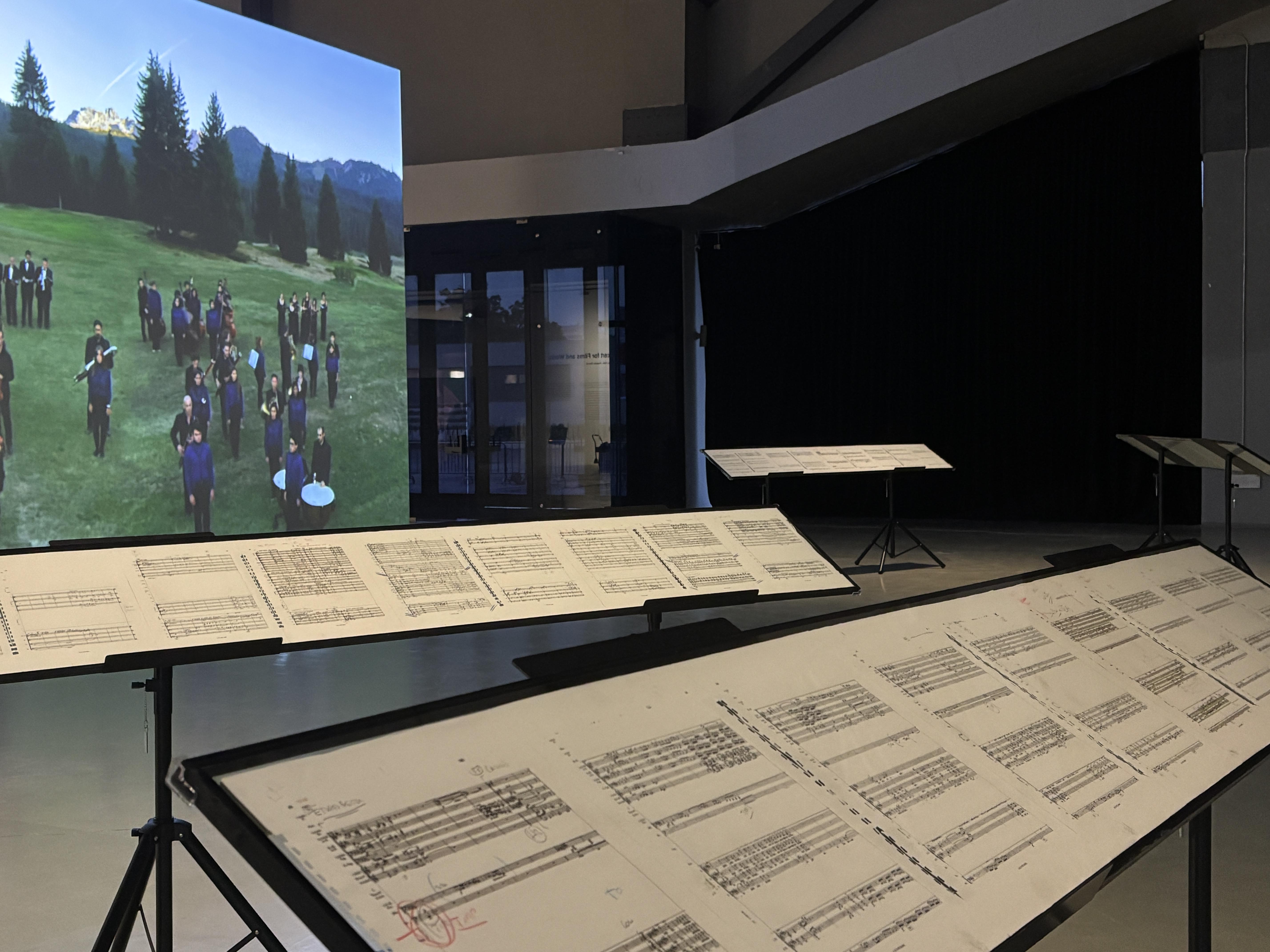 FLATFORM, Concert for Films and Works, veduta della mostra, Power Station of Art, Shanghai, 2026