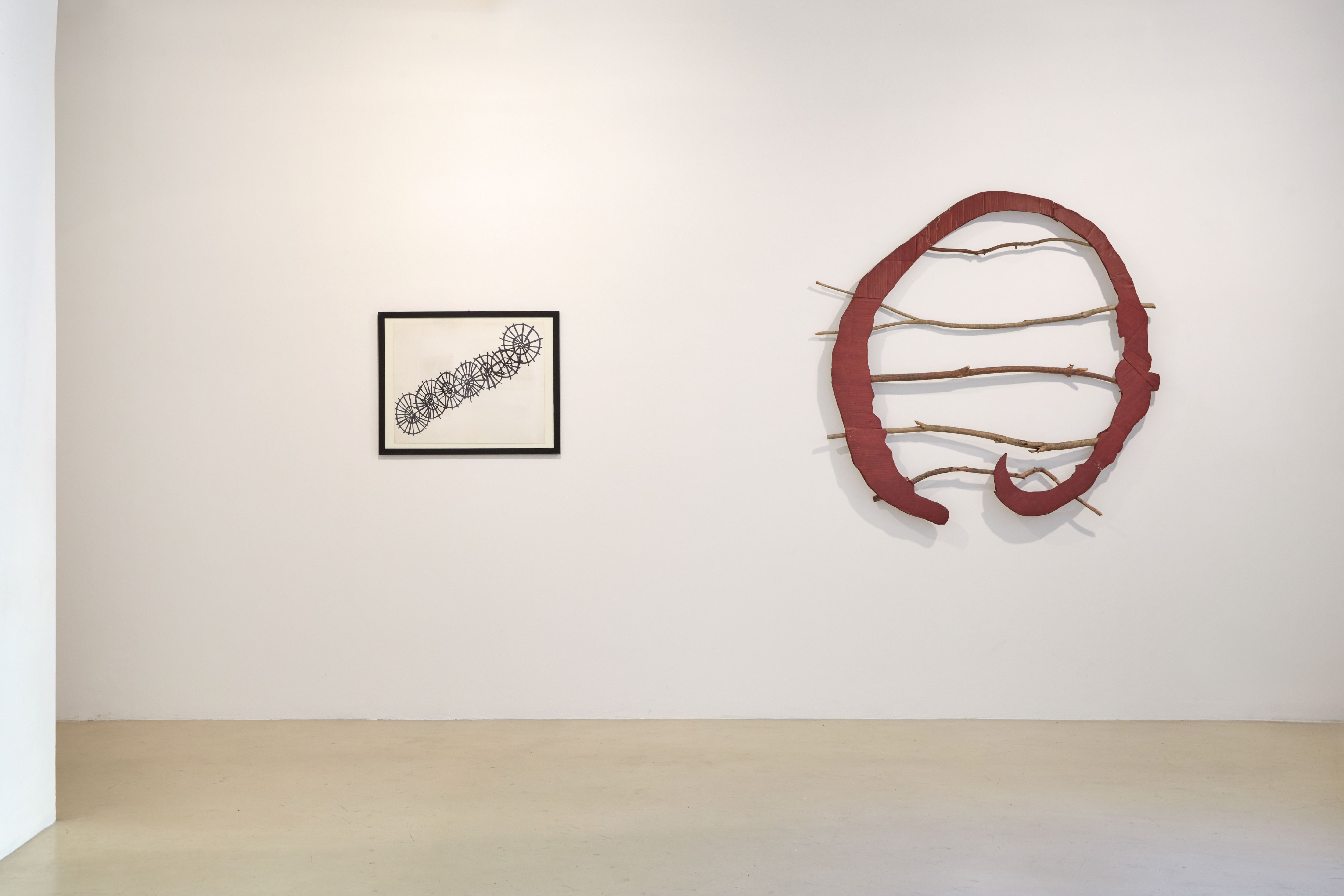 Kazuko Miyamoto, veduta della mostra, Galleria Alessandro Bonomo, Roma, 2026