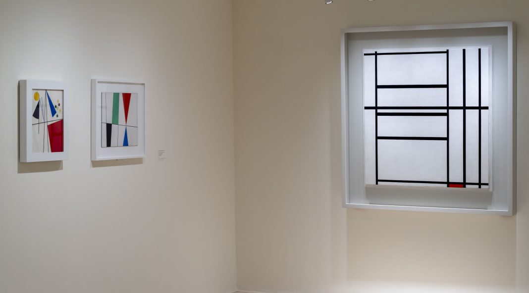 Mondrian_Ph_MatteoDeFina (6) Piet Mondrian, Composizione n. 1 con grigio e rosso 1938 / Composizione con rosso 1939, Peggy Guggenheim Collection, Ph. Matteo De Fina