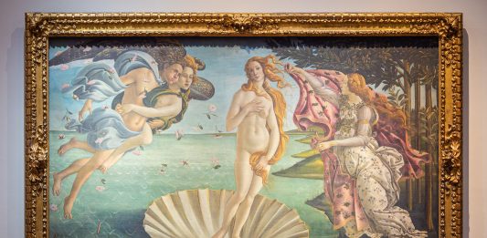Nuovo allestimento per Botticelli agli Uffizi: la Venere e la Primavera in dialogo Allestimento delle Nuove Sale di Botticelli, Gallerie degli Uffizi, 2026