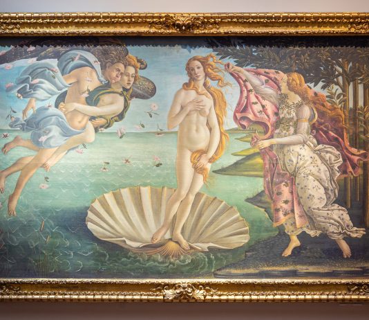 Nuovo allestimento per Botticelli agli Uffizi: la Venere e la Primavera in dialogo Allestimento delle Nuove Sale di Botticelli, Gallerie degli Uffizi, 2026