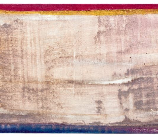 ARIANNA ELLERO. 2023–2026 – In cerca di attrito. La pittura precede la forma Arianna Ellero, Africa, 2015 pigmenti, spezie, terra e cacao su tela tempera alla colla di farina trattata con oli essenziali