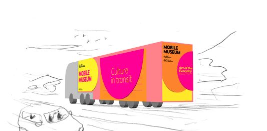 L’arte viaggia in camion: il governo britannico finanzia il primo museo mobile permanente museo mobile permanente