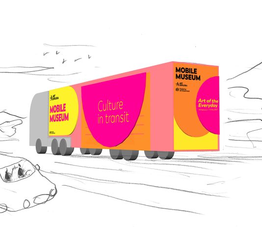 L’arte viaggia in camion: il governo britannico finanzia il primo museo mobile permanente