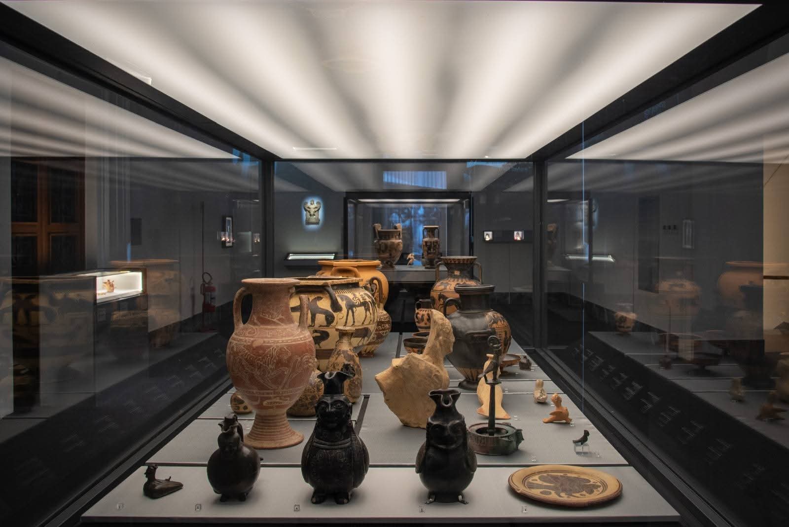 Parthenope. La Sirena e la città, veduta della mostra, MANN - Museo Archeologico Nazionale di Napoli