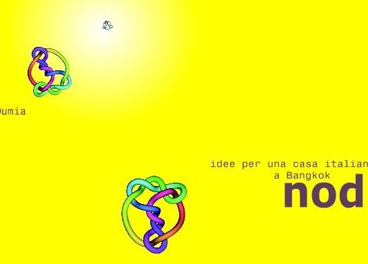 Nodi. Idee per una casa italiana a Bangkok
