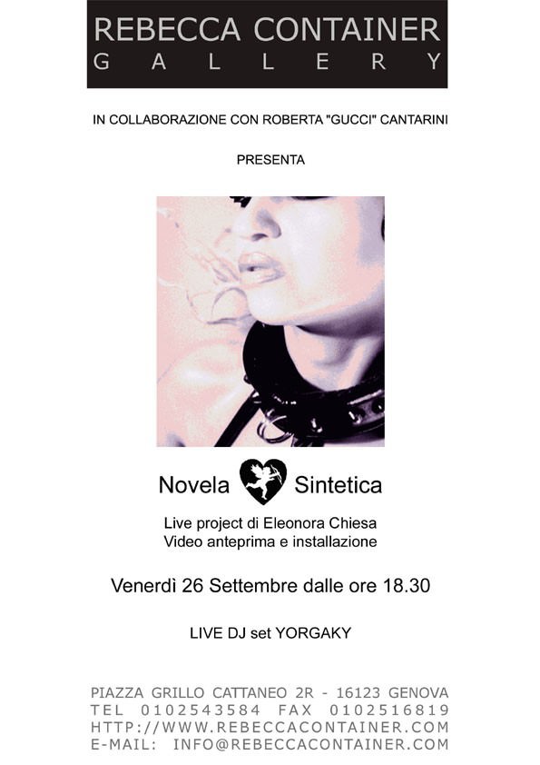 Eleonora Chiesa – Novela Sinteticahttps://www.exibart.com/repository/media/eventi/2003/09/eleonora-chiesa-8211-novela-sintetica.jpg