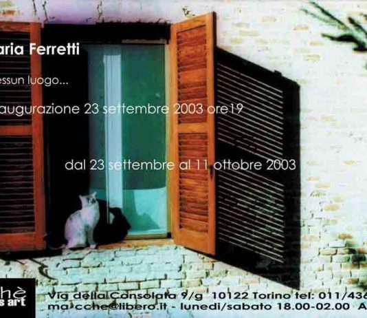 Ilaria Ferretti – Nessun luogo…