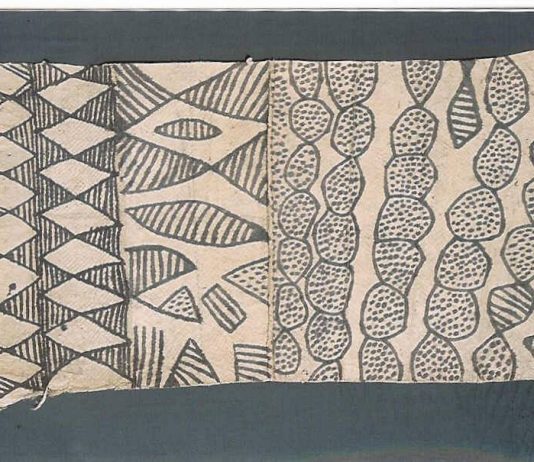 Mbuti + Kuba – Le cortecce dipinte dell’Ituri e i velluti del Kasai