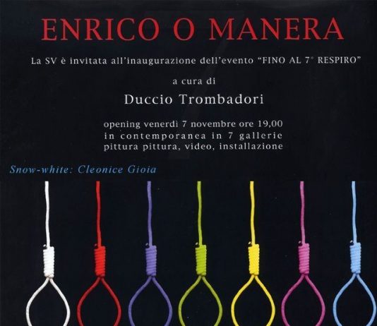 Enrico Manera – Fino al 7° respiro Enrico Manera – Fino al 7° respiro