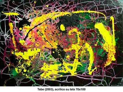 Fernanda D’Alfonso – Promontorio di burrasca tempestato colore