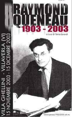 Raymond Queneau – 1903 – 2003