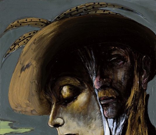 Greta Garbo e Sergio Vacchi