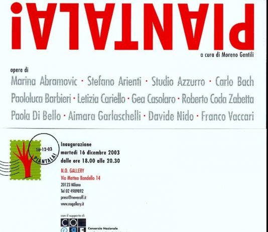 Piantala! – Dodici artisti in Dodici Piante