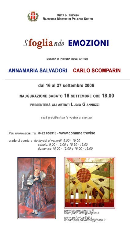 Annamaria Salvadori / Carlo Scomparin – Sfogliando emozionihttps://www.exibart.com/repository/media/eventi/2004/03/annamaria-salvadori-carlo-scomparin-8211-sfogliando-emozioni.jpg