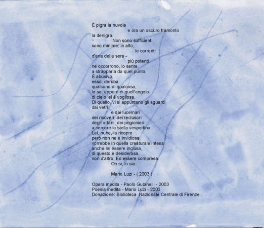 Arte e Poesia – Paolo Gubinelli Arte e Poesia – Paolo Gubinelli