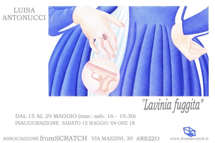 Luisa Antonucci – Lavinia fuggitahttps://www.exibart.com/repository/media/eventi/2004/05/luisa-antonucci-8211-lavinia-fuggita.jpg