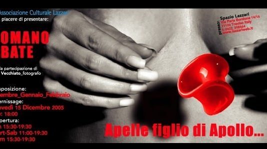 Romano Abate – Apelle figlio di Apollo…