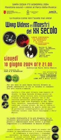 Warp Videos e i Maestri del XX° Secolo Warp Videos e i Maestri del XX° Secolo