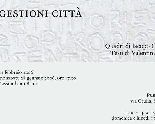 Iacopo Castellani – Suggestioni città Iacopo Castellani – Suggestioni città