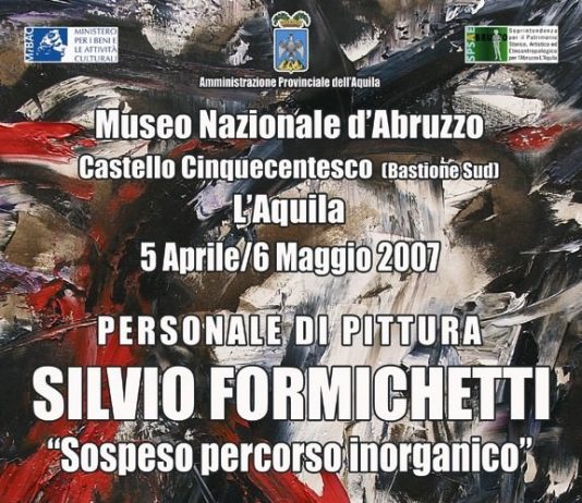 Silvio Formichetti – Sospeso Percorso Inorganico