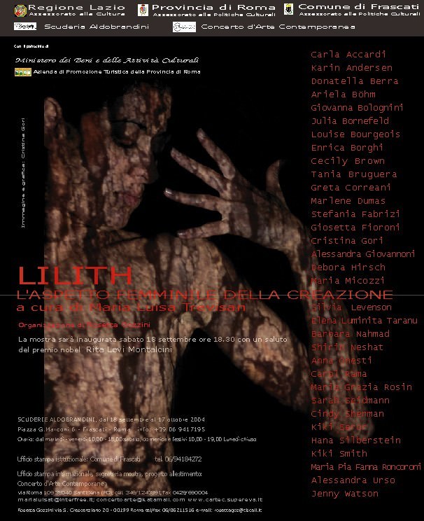 Lilith – L’aspetto femminile della creazionehttps://www.exibart.com/repository/media/eventi/2004/09/lilith-8211-l8217aspetto-femminile-della-creazione.jpg