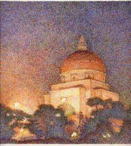 Alessia Severi – Paesaggio notturno dell’eur