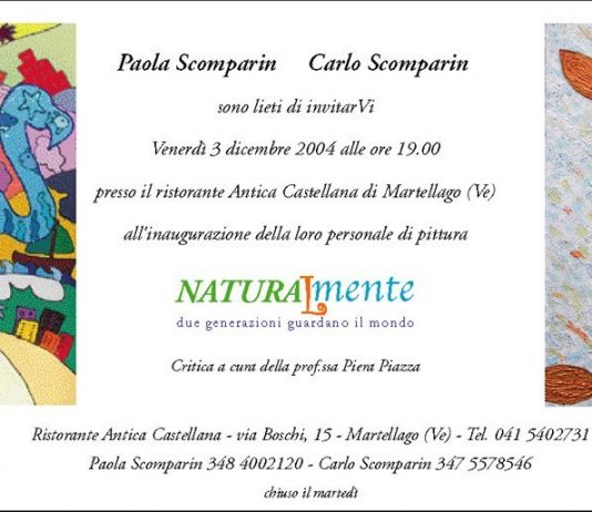 Carlo Scomparin / Paola Scomparin – Naturalmente Carlo Scomparin / Paola Scomparin – Naturalmente