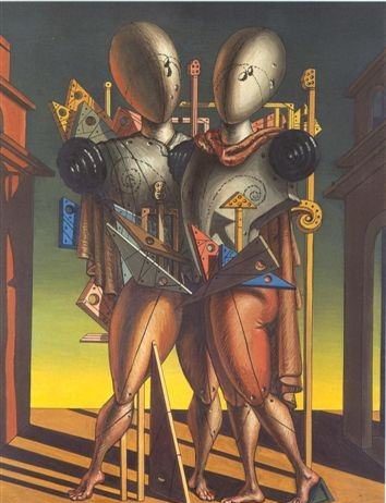 Giorgio De Chirico e qualche amico pittore Giorgio De Chirico e qualche amico pittore