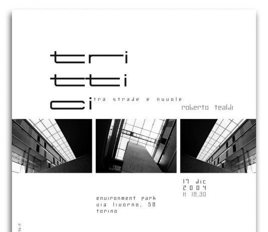 Roberto Tealdi – Trittici tra le strade e le nuvole