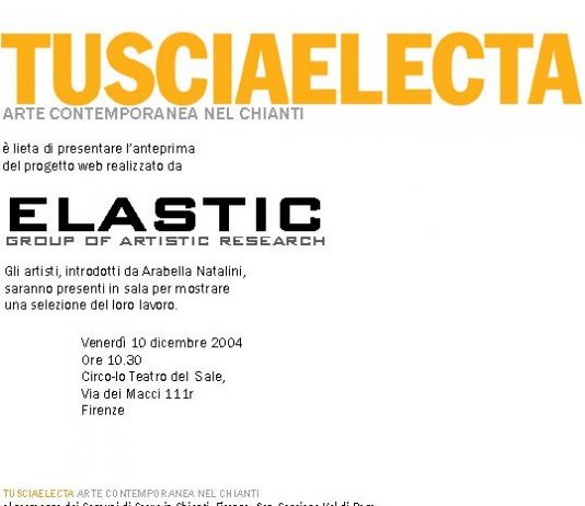 Tuscia Electa – Elastic group of artistic research