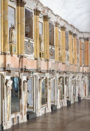 La Sala delle Cariatidi: il cantiere di studio