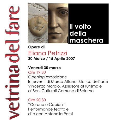 Eliana Petrizzi – Il Volto Della Maschera Eliana Petrizzi – Il Volto Della Maschera