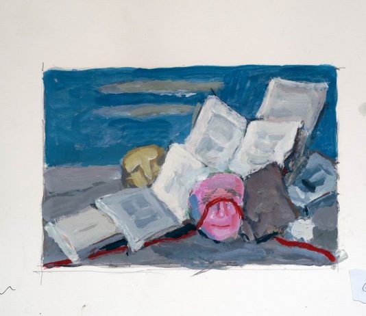 Francesco Verlicchi – Biblioteca d’artista. I libri e la pittura