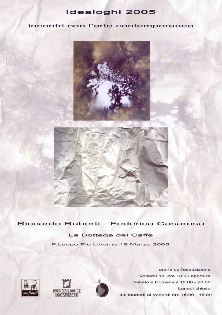 Idealoghi 2005 – Riccardo Ruberti / Federica Casarosahttps://www.exibart.com/repository/media/eventi/2005/03/idealoghi-2005-8211-riccardo-ruberti-federica-casarosa.jpg