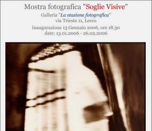 Stefano Bernardoni – Soglie visive Stefano Bernardoni – Soglie visive