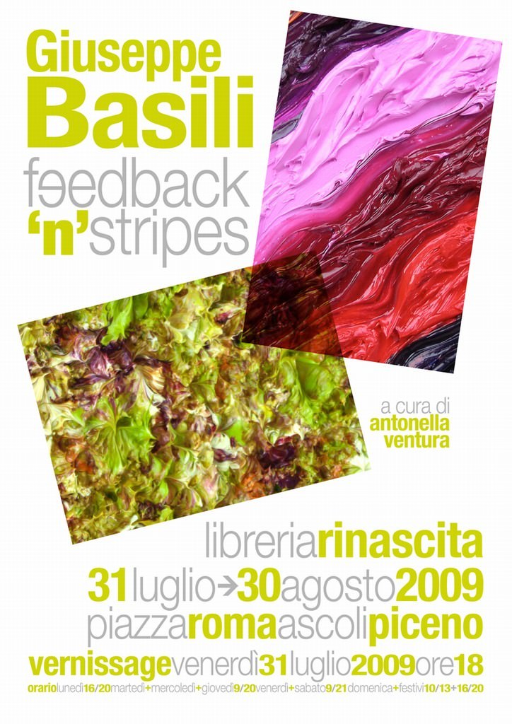 Giuseppe Basili – Feedback & Stripeshttps://www.exibart.com/repository/media/eventi/2005/04/giuseppe-basili-8211-feedback-038-stripes.jpg