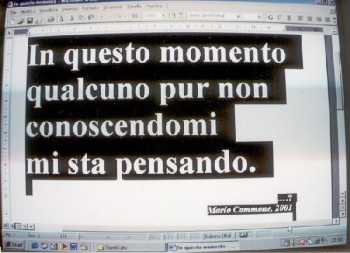 Mario Commone – Senza alcun titolo Mario Commone – Senza alcun titolo